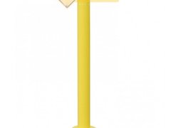 Stalp galben metalic